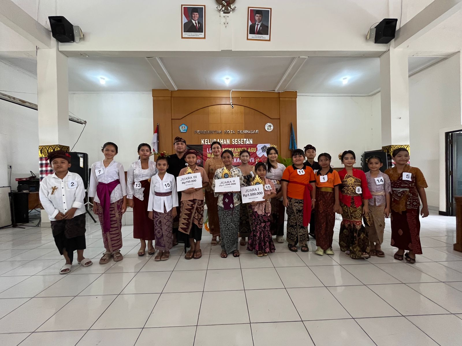 Rangkaian Kegiatan Bulan Bakti Bung Karno Kelurahan Sesetan